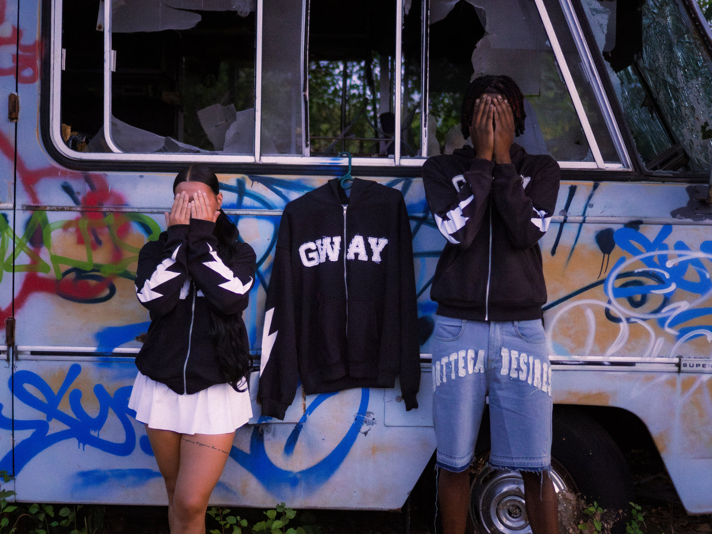 Black "Gway" Hoodie