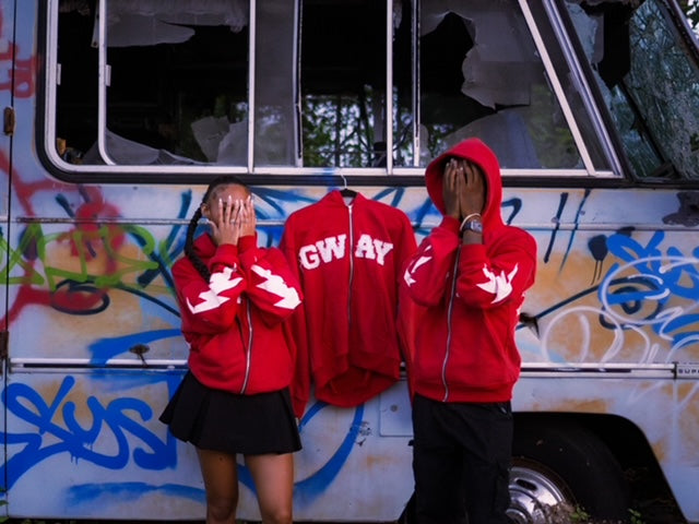 Red "Gway" Hoodie