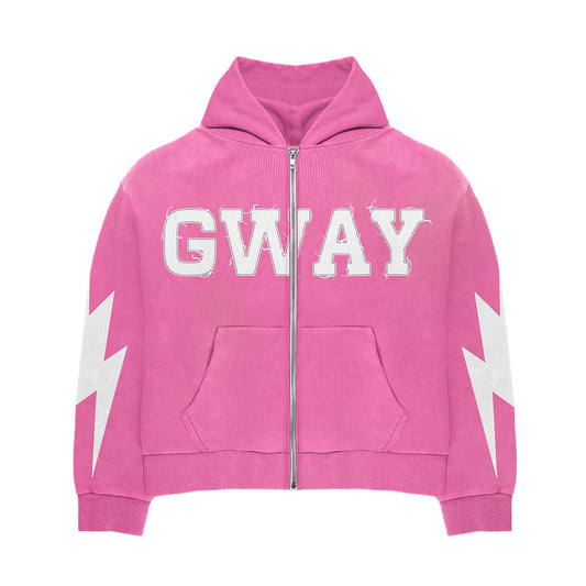 Pink "Gway" Hoodie